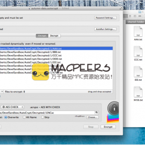 AutoCrypt for Mac 2.2 文件加密/解密程序