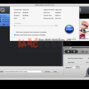 MacX Video Converter Pro Mac 5.9.2 视频格式转换软件
