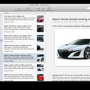 NetNewsWire for mac 4.0.1强大的RSS客户端