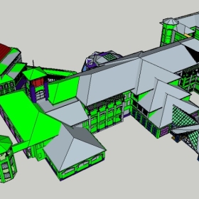 Sketchupͼʦڹ㳡ģ167