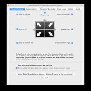 BetterSnapTool for mac 1.6 – 窗口位置和大小调整工具 最新绿化版