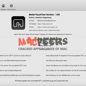 BetterTouchTool for mac 1.82 修复版 无闪退 触控板增强工具