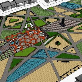 Sketchupͼʦڹ㳡ģ153