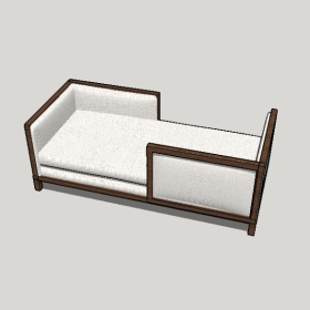 新中式沙发SU草图大师模型1753