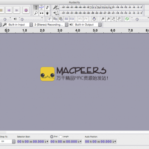Audacity 2.1.2 for Mac 音频录制、编辑和混音工具