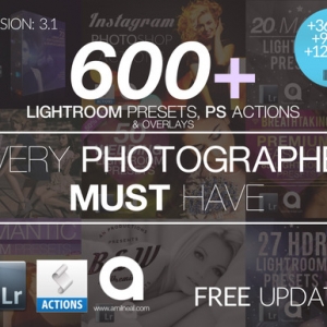 CreativeMarket for mac – 600 LIGHTROOM Presets Mega Bundle