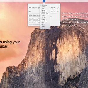 Short Menu for mac 2.2.3 自动缩短每一个网址