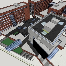 ��ͼ��ʦSketchup������ģ��20221115����ĳ��ѧ��У��ͼ��ݽ�ѧ¥����381