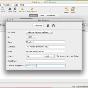 AutoKrypt for mac 11.11 自动化设计的数据加密软件