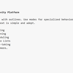 FoldingText for Mac 2.2 最好的纯文本编辑器
