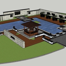 Sketchupͼʦڹ㳡ģ007