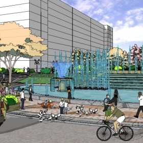 ��ͼ��ʦSketchup������ģ��20221115����У԰���Ĺ㳡551