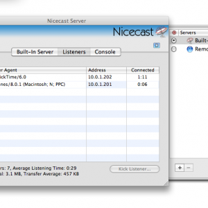 Nicecast 1.11.7 绿化版 Mac 个人音乐电台架设软件