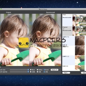 Back In Focus for mac 1.4.0 重新调整图像模糊效果的应用