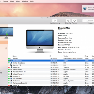 Network Radar for mac 1.2.4 – 网络发现和管理工具 最新绿化版 10.10