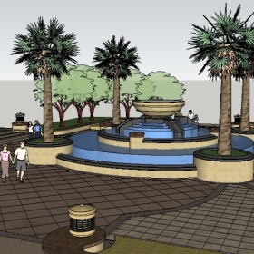 Sketchupͼʦڹ㳡ģ105