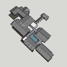 Sketchup古建风格类模型0152