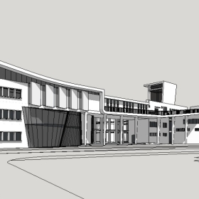 ��ͼ��ʦSketchup������ģ��20221115����ĳѧУ�Ƽ�¥389