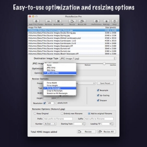 PhotoResize Pro 4.1 for mac – 快速调整、优化、转换和重命名照片图像 最新破 ...