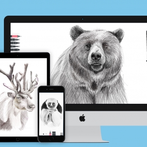 Sketches Pro for mac 1.3 中文版 最逼真的绘图工具