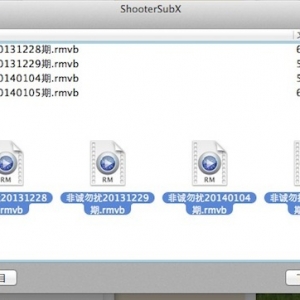 ShooterSubX Mac 自动下载字幕文件
