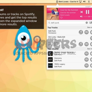 Squidoo for mac 1.0.5 菜单栏中音乐播放器