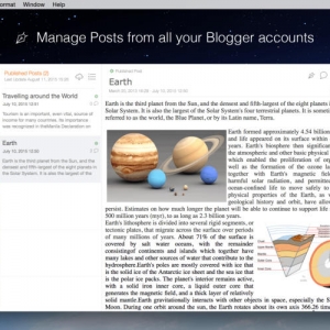 BlogTouch for Blogger for mac 1.8.0 Mac上优秀的博客编辑客户端