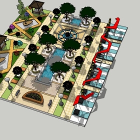 Sketchupͼʦڹ㳡ģ051