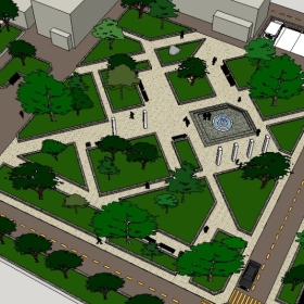 ��ͼ��ʦSketchup������ģ��20221115����У԰�滮һ��ģ��549