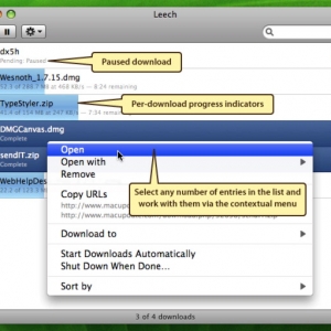 Leech for Mac 2.2.3 全能下载管理工具 全浏览器集成
