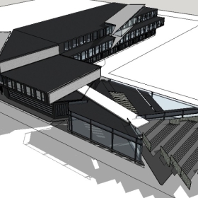 ��ͼ��ʦSketchup������ģ��20221115���´�ѧУ԰����ҵ���224