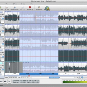 MixPad 3.8.1 绿化版 Mac 音乐录音和混音软件