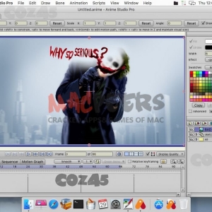 Smith Micro Anime Studio Pro for mac 11.2.1 专业动画工作室
