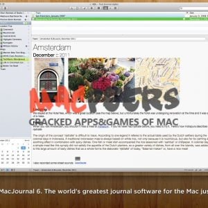 MacJournal for mac 6.2 Mac上的日记应用