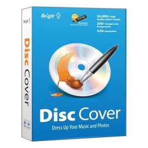 DiscCover for Mac 3.1.2 光盘标签和封面制作工具