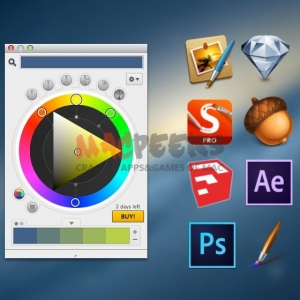 Coolorus for mac 2.5.7 颜色选择器