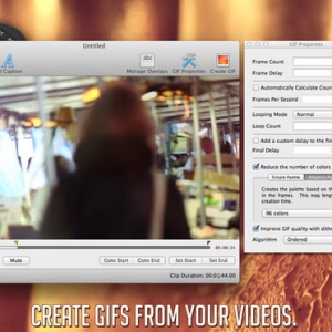 Gif Brewery for mac 3.0 视频转gif动画图片