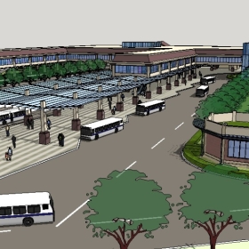 ��ͼ��ʦSketchup������ģ��20221115����ĳ�ؿ齻ͨ��Ŧ�����382