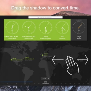 World Clock for mac 1.2.5 – 简单的和强大的世界时钟 绿化 免费下载