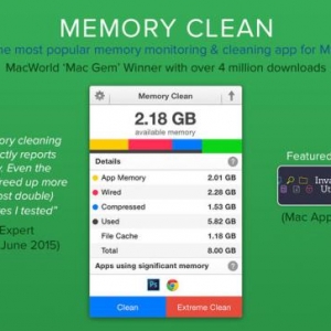 Memory Cleaner for mac 6.1 清理Mac系统内存工具