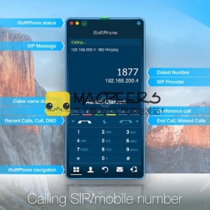 iSoftPhone Pro for Mac 4.1102 电话 视频电话 网络电话