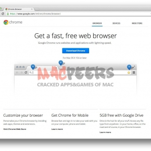 Google Chrome for mac 48.0.2564.97 谷歌浏览器 中文版