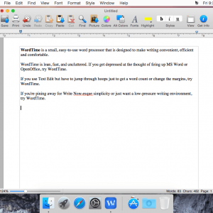 WordTime for Mac 3.3 文字处理器