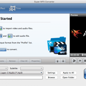 Super MP3 Converter for mac 6.1.19 超级MP3转换