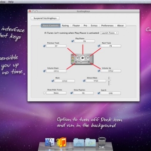 SizzlingKeys 5.1.4 Mac 超赞iTunes控制器