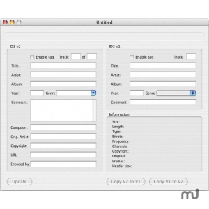 ID3 Editor 1.21.25 Mac 比iTunes更全面的mp3信息编辑软件