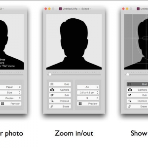Face4Pass for mac 1.10 – 证件照拍摄 排版 打印工具 最新绿化版