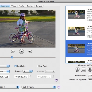 Cinematize 2.07 绿化版 Mac DVD音频视频剪辑软件