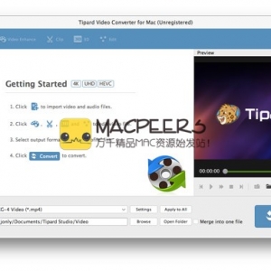 Tipard Video Converter for mac 3.7.59 强大的视频转换器