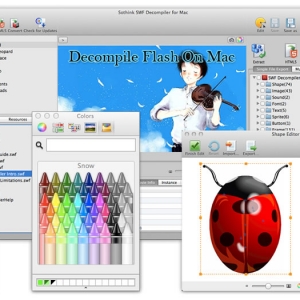Sothink SWF Decompiler for Mac 7.4 苹果版硕思SWF格式转换工具